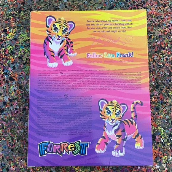 NWT Morphe X Lisa Frank 35B Artistry Palette - Picture 3 of 10